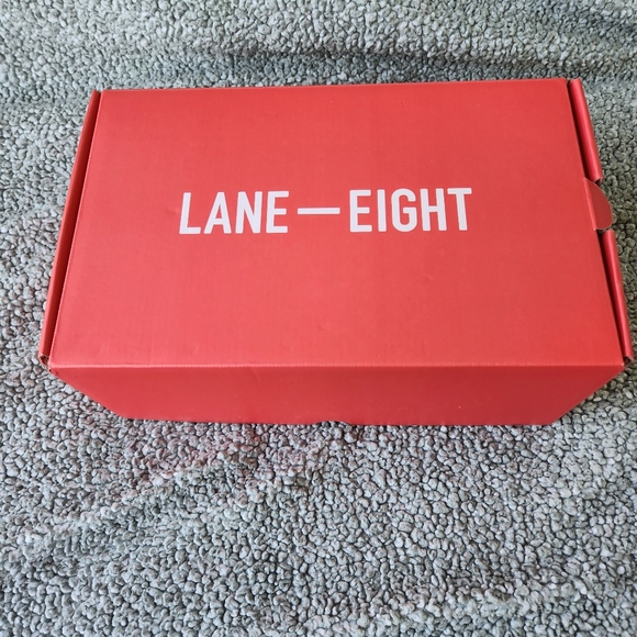 Lane Eight Women’s Relay Trainer Shoes Size 9 Unisex Hibiscus Sneakers Athletic - Picture 8 of 8